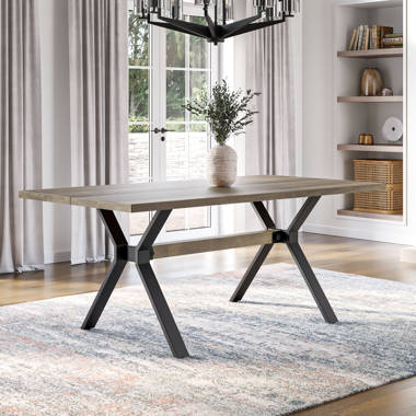 Ridgley extendable acacia solid wood dining table best sale gracie oaks